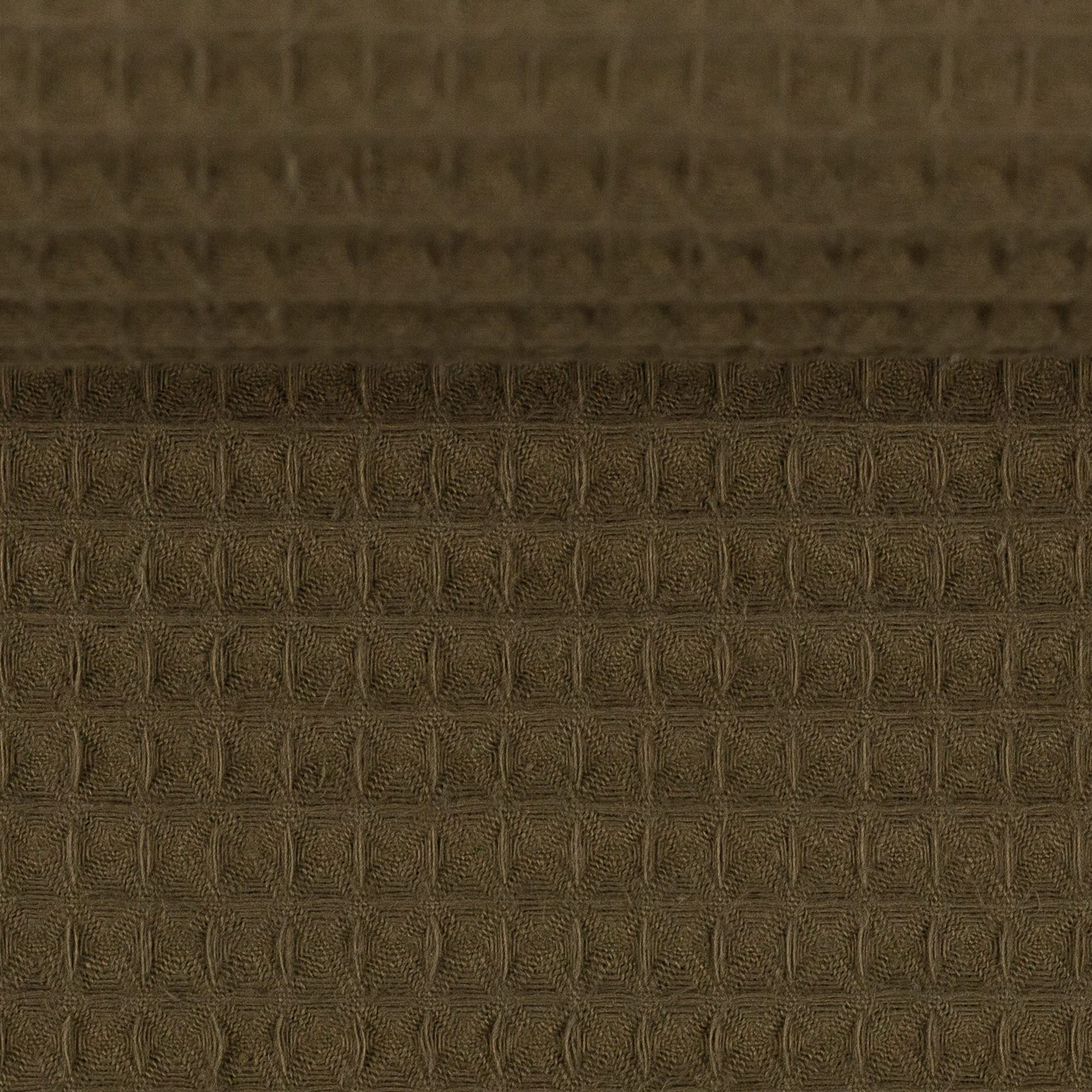 MAGAM-Stoffe Ella Waffel Stoff 100% Baumwollstoff Oeko-Tex Meterware 50cm (16. Aubergine)