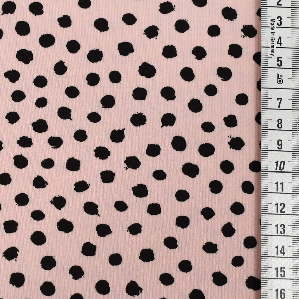 MAGAM-Stoffe Grace Jersey Kinder Stoff Oeko-Tex Meterware 50cm (8. Hellrosa)