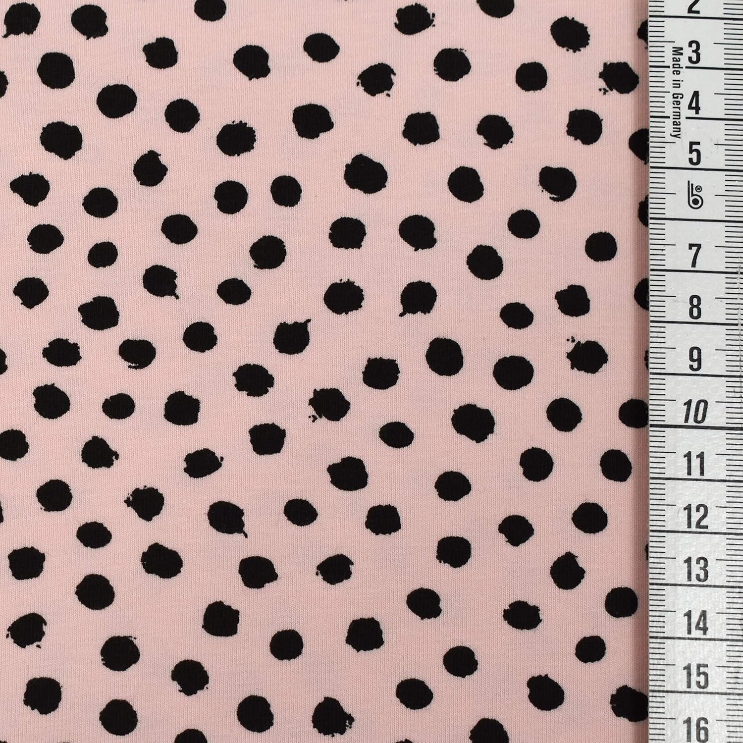 MAGAM-Stoffe Grace Jersey Kinder Stoff Oeko-Tex Meterware 50cm (8. Hellrosa)