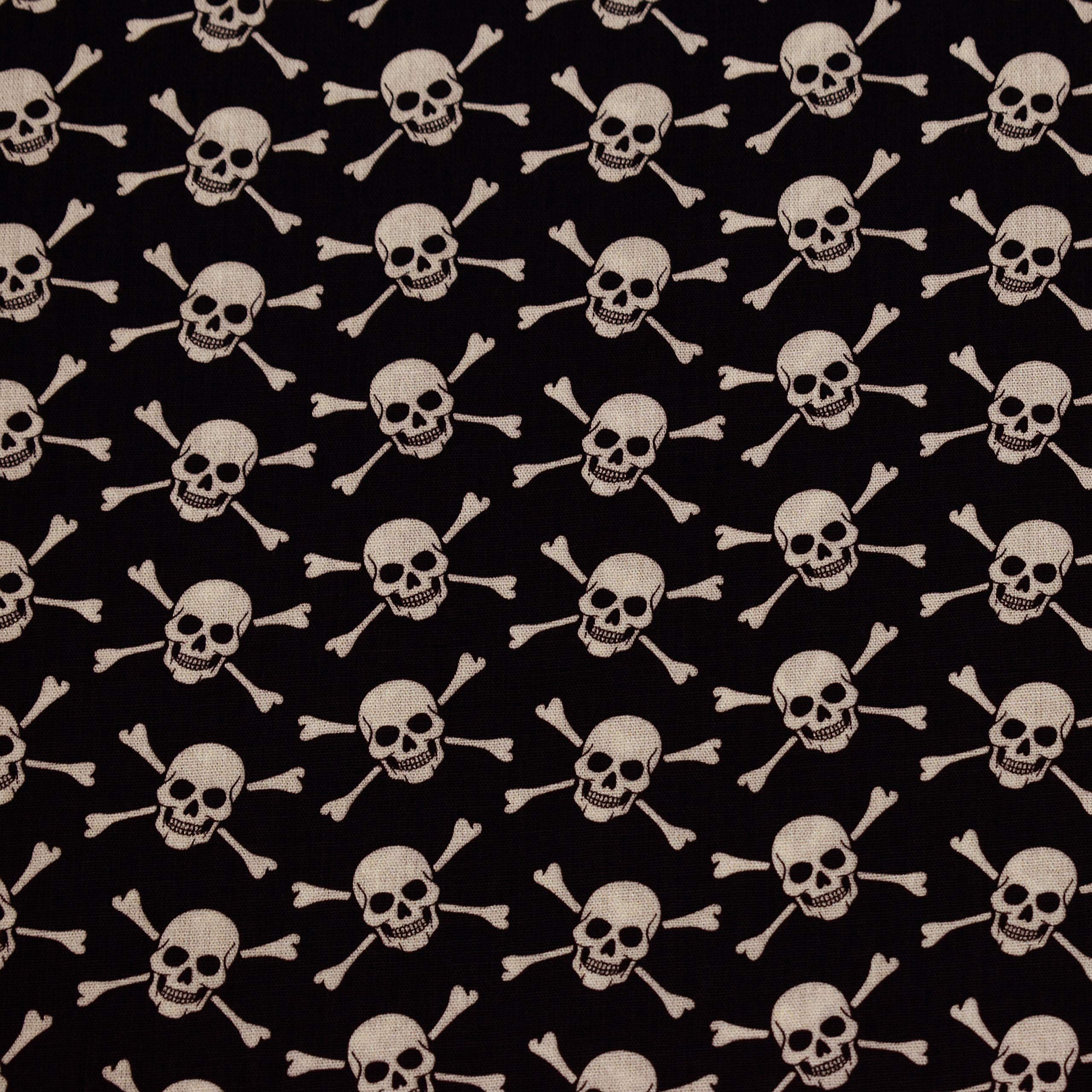 MAGAM-Stoffe Tomke Baumwollstoff Kinderstoff Oeko-Tex Meterware 50cm (Virus pink)