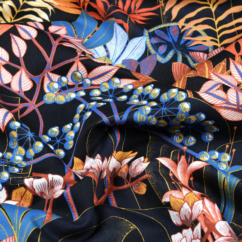 MAGAM-Stoffe Hanna Baumwollstoff Bezugsstoff Oeko-Tex Meterware 50cm (Santana)