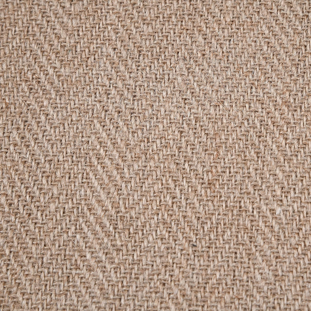 MAGAM-Stoffe Luca 1m Jute Stoff aus 100% Jute Rupfen Natur Sack-Leinen Dekostoff Meterware (Premium gemustert)
