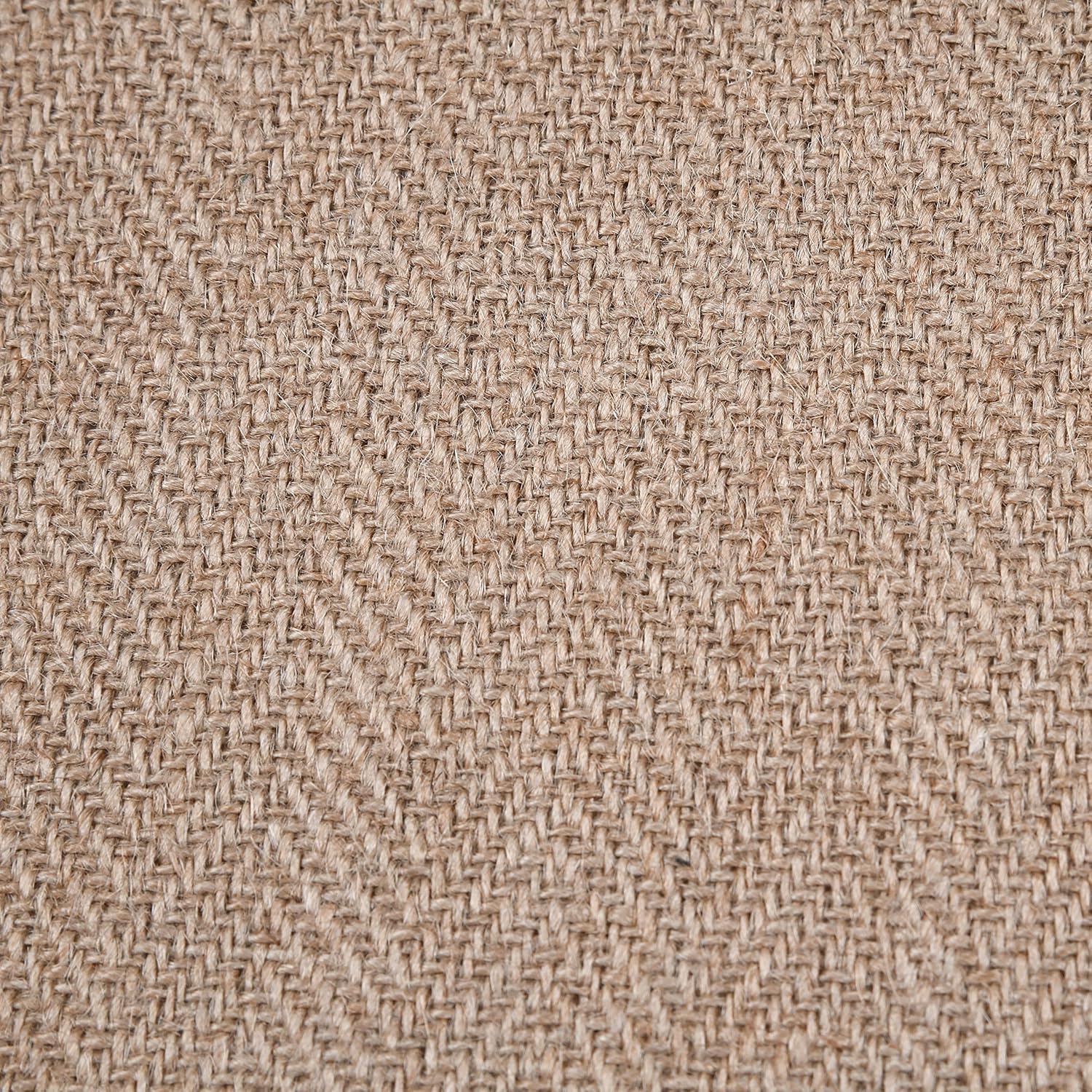 MAGAM-Stoffe Luca 1m Jute Stoff aus 100% Jute Rupfen Natur Sack-Leinen Dekostoff Meterware (Premium gemustert)