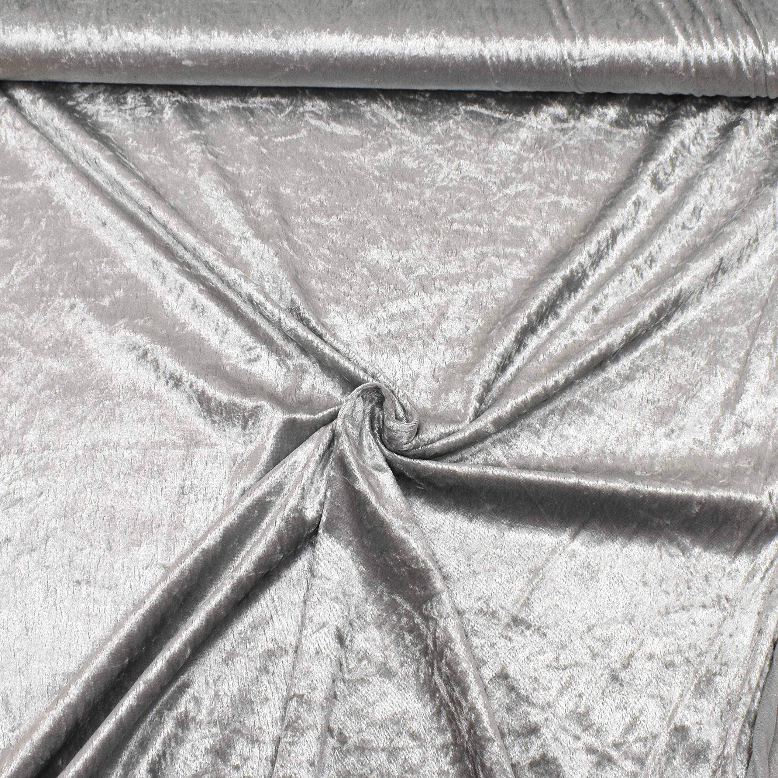 MAGAM-Stoffe 1m Katharina Pannesamt glänzender Samt Stoff Kleidung Kissen Möbel Meterware (12. Hellgrün)