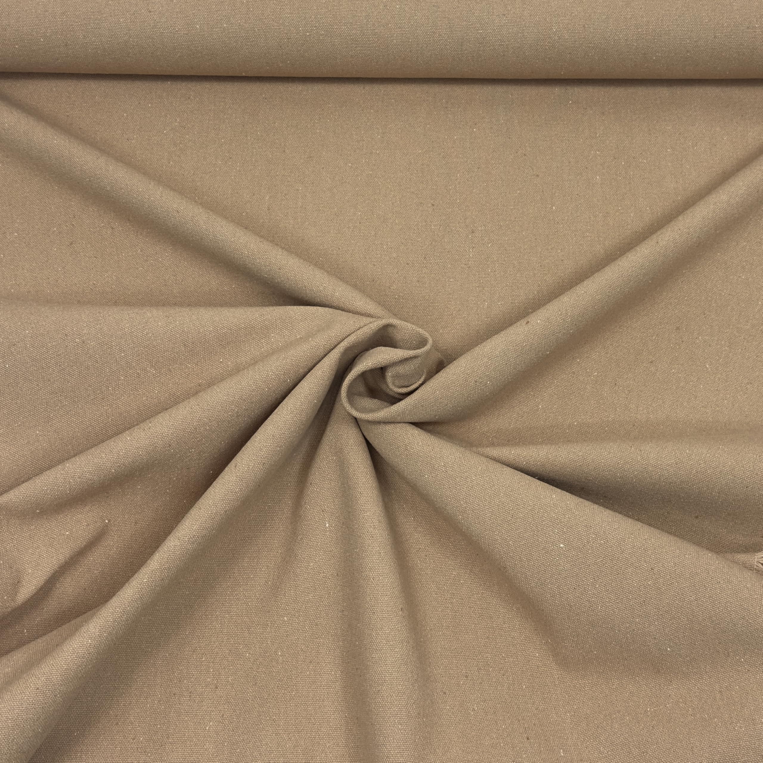 MAGAM-Stoffe Paris fester Canvas Stoff Kleidung Polsterstoff Meterware 50cm (16. Schwarz)