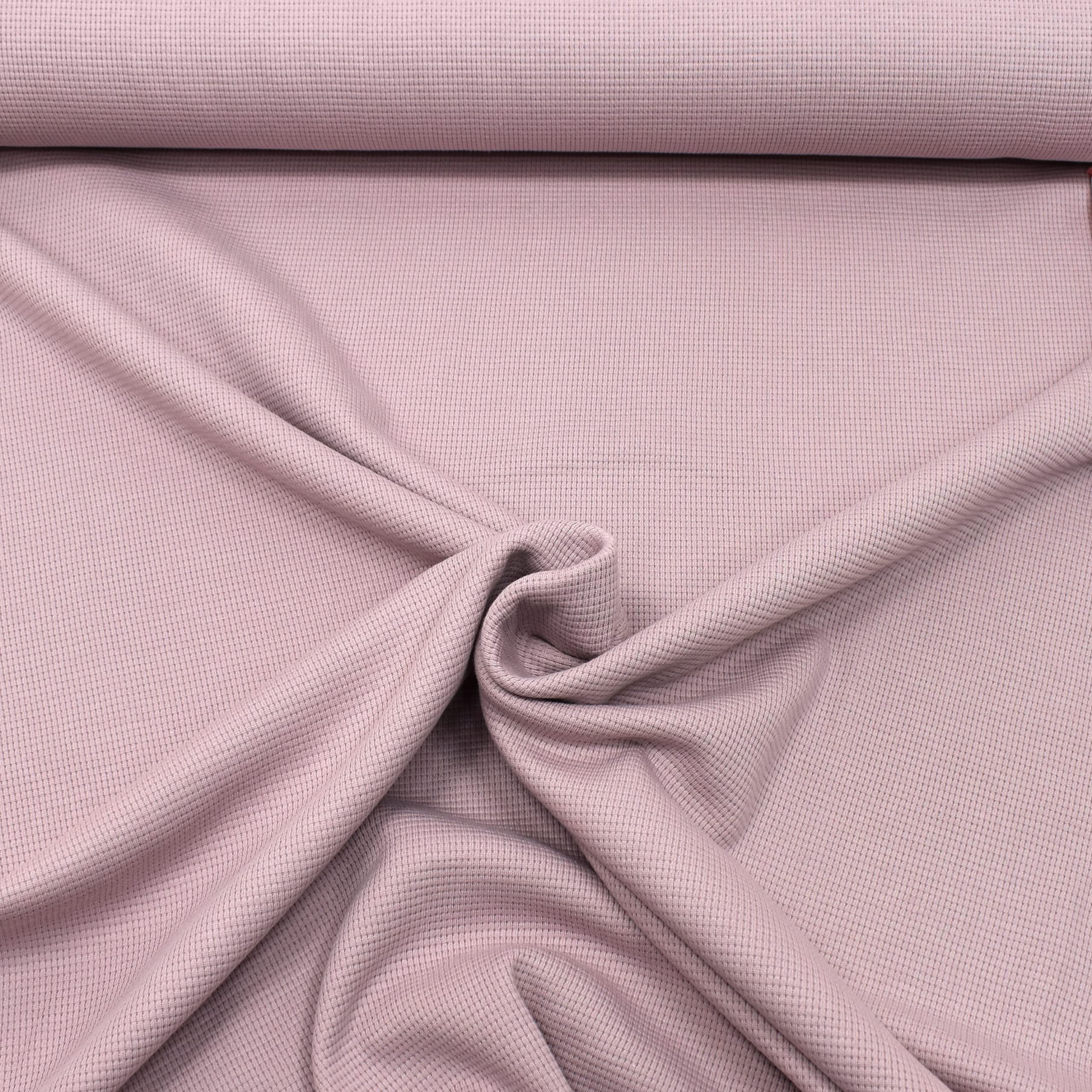 MAGAM-Stoffe Benny Waffeljersey Waffel Stoff 100% Baumwolle Oeko-Tex Meterware 50cm (01. Natur)