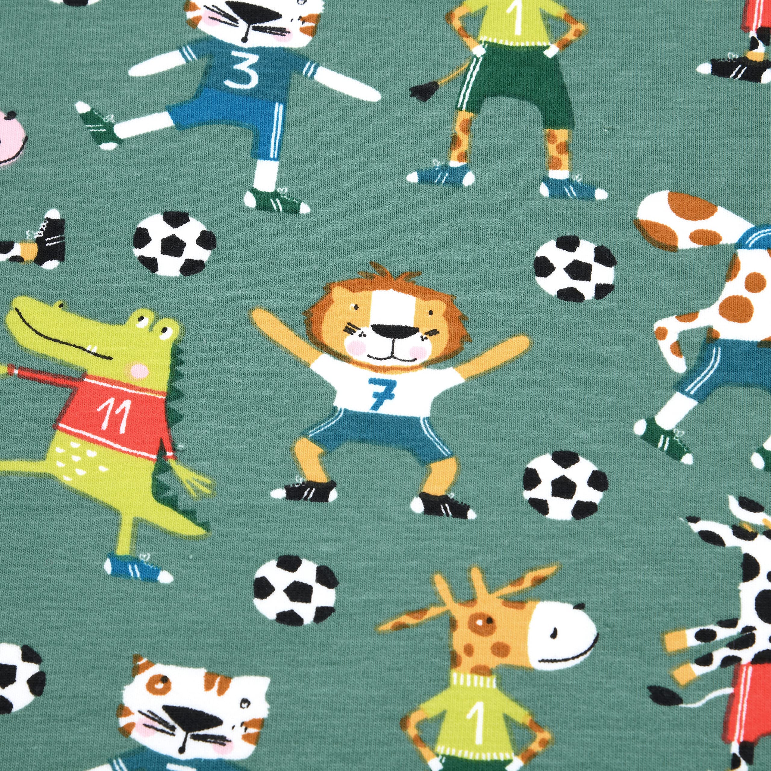 MAGAM-Stoffe Zizou Kinderstoff Oeko-Tex Meterware 50cm (Jersey grau)