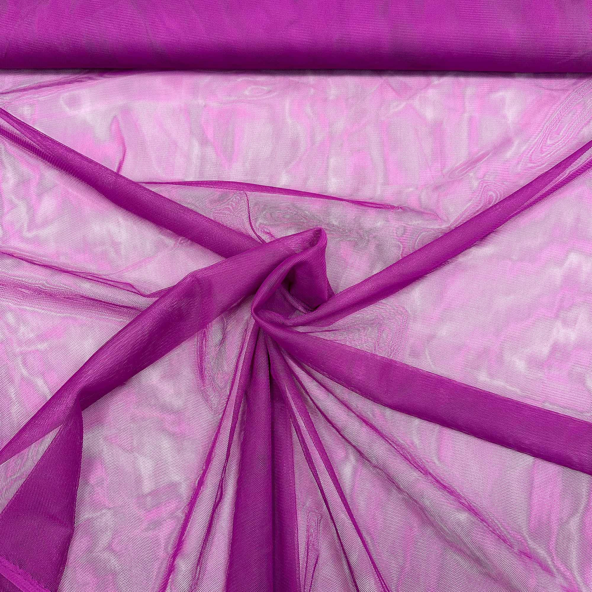 MAGAM-Stoffe Jasmin weicher Tüllstoff für Bekleidung Deko Soft Tüll Meterware (Glitzer 02 natur gold)