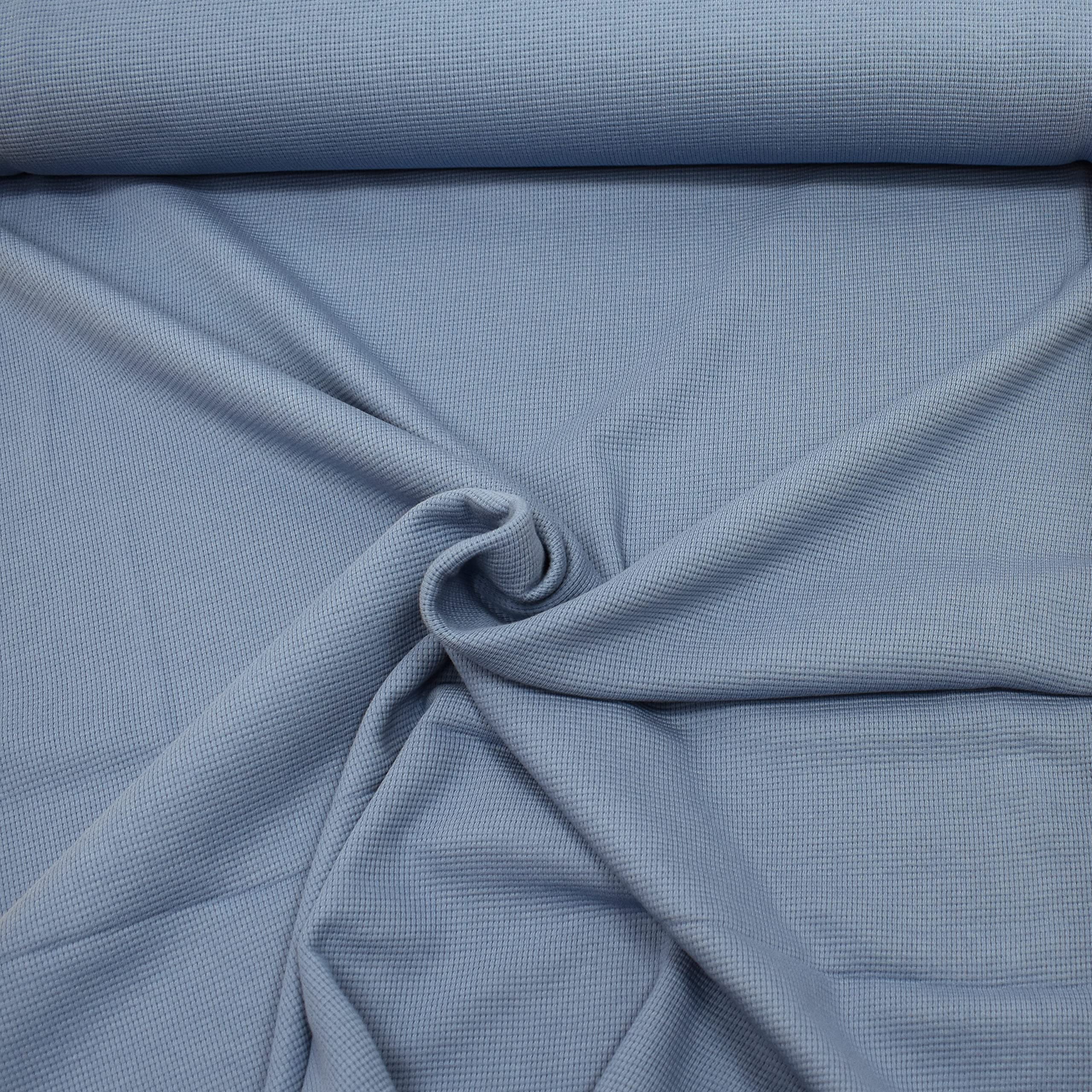 MAGAM-Stoffe Benny Waffeljersey Waffel Stoff 100% Baumwolle Oeko-Tex Meterware 50cm (01. Natur)