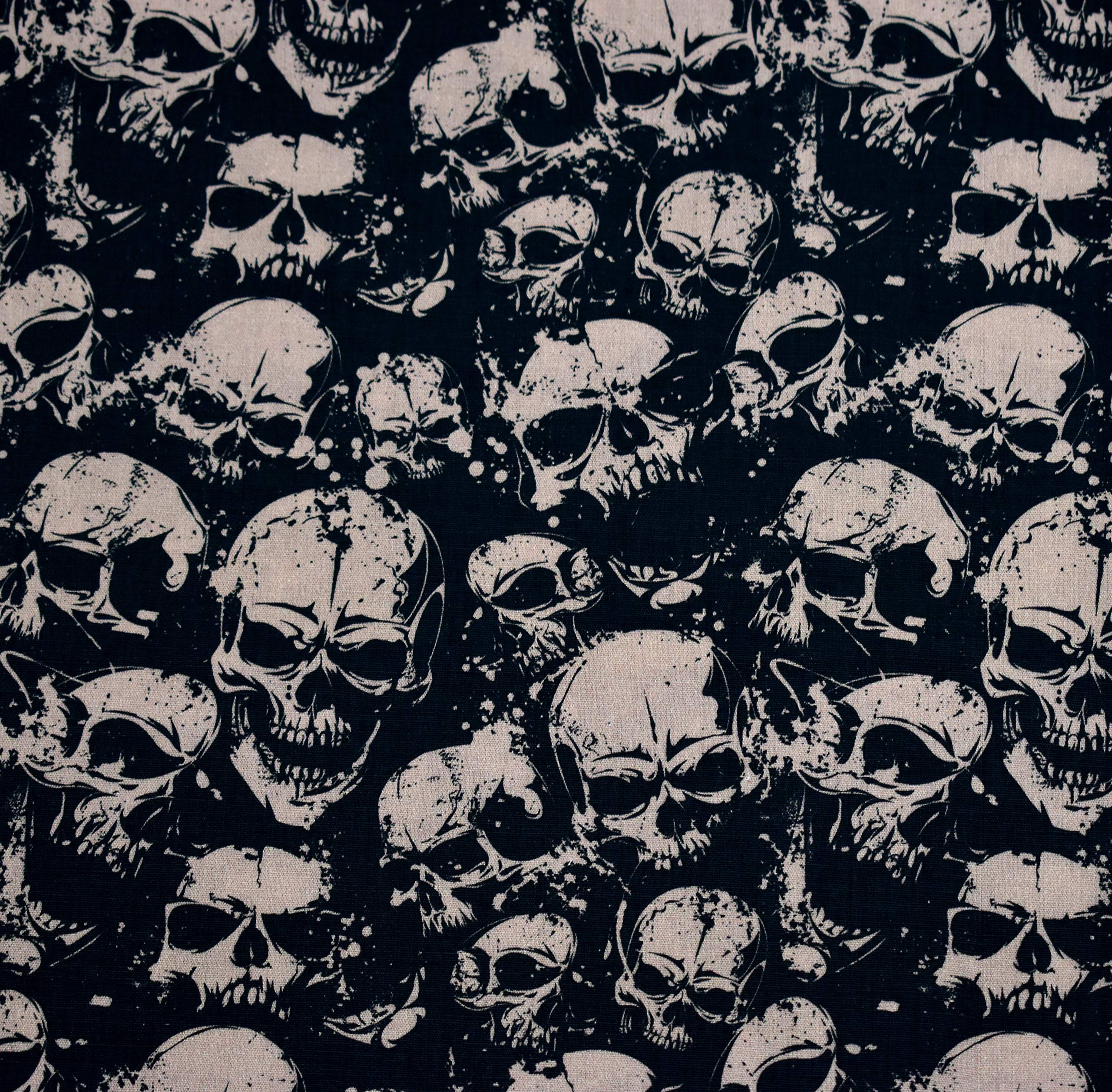 MAGAM-Stoffe Tomke Baumwollstoff Kinderstoff Oeko-Tex Meterware 50cm (Virus pink)