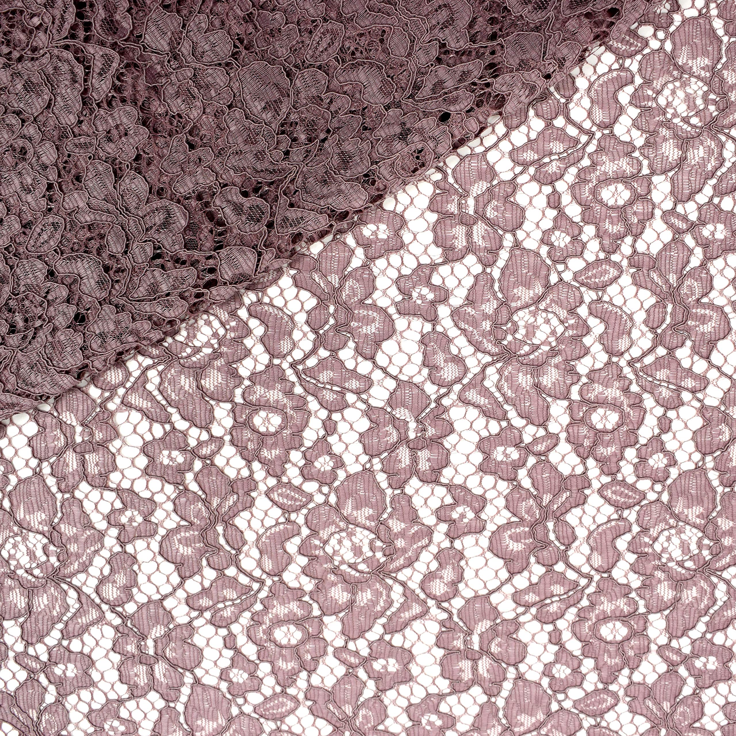 MAGAM-Stoffe Carmen Spitzenstoff Blumen-Spitze Bekleidung Deko Meterware 50cm (Mint)