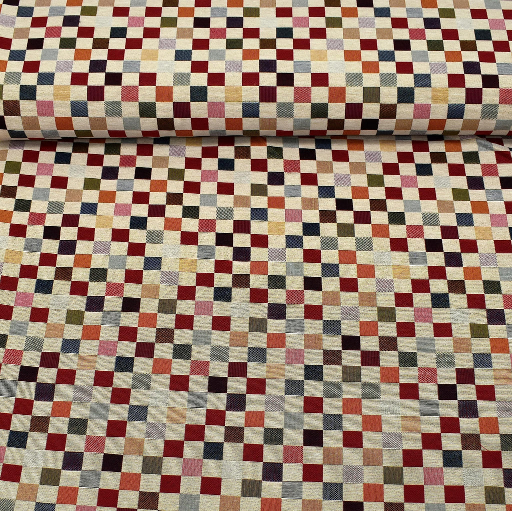 MAGAM-Stoffe Bilbao schwerer Möbel Polster Stoff Meterware 50cm (Streifen)