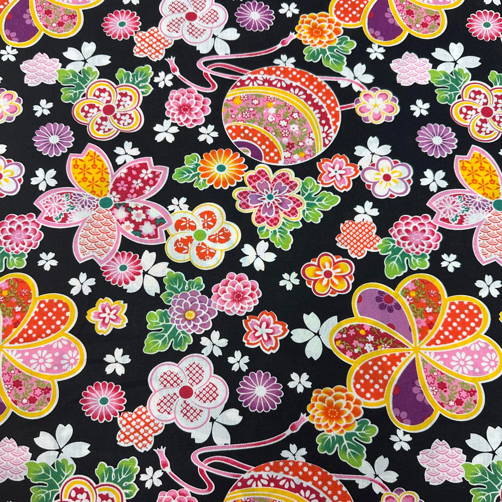 MAGAM-Stoffe Niklas Kinder Baumwollstoff ÖKO-TEX Meterware ab 50cm (Bienen gelb)